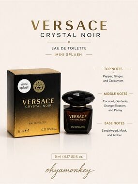 Versace Crystal Noir Mini Dabber Size 5ml